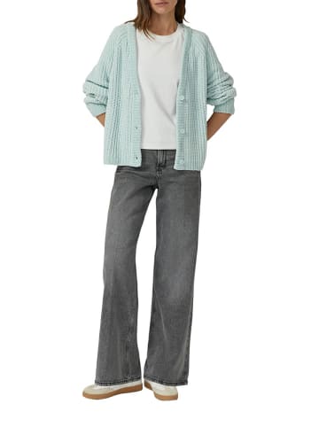 Cardigan in Türkis