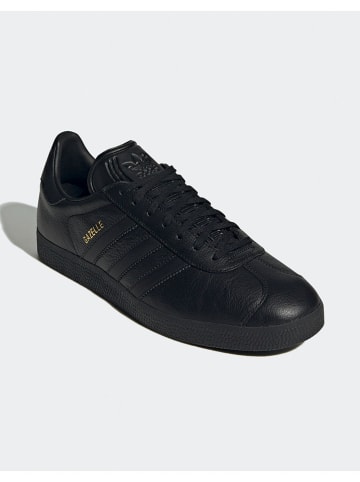 Skórzane sneakersy "Gazelle" w kolorze czarnym