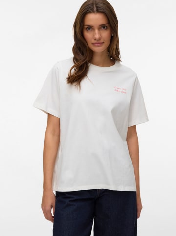 Shirt wit/rood