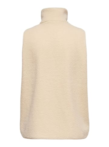 Teddyweste in Beige