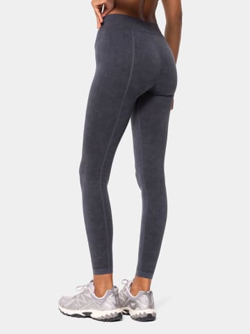 Trainingsleggings "Marble Story" in Anthrazit