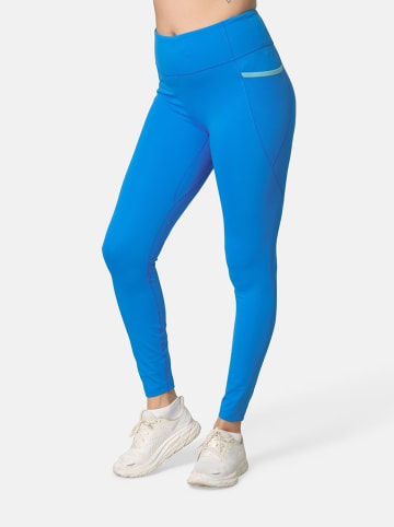 Legginsy sportowe "Nia" w kolorze niebieskim