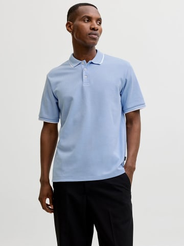Poloshirt "Prblaethan" in Hellblau