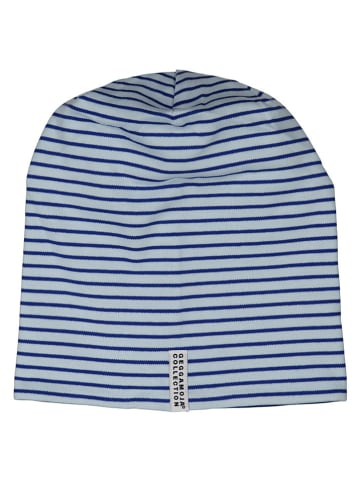 Czapka beanie w kolorze błękitnym