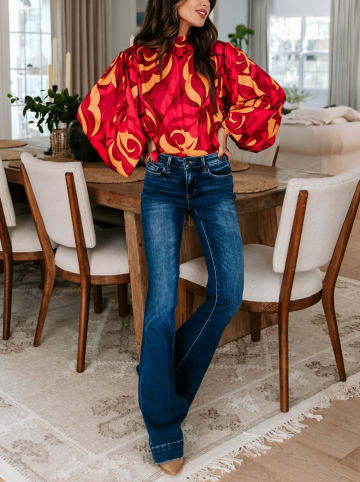 Blouse rood