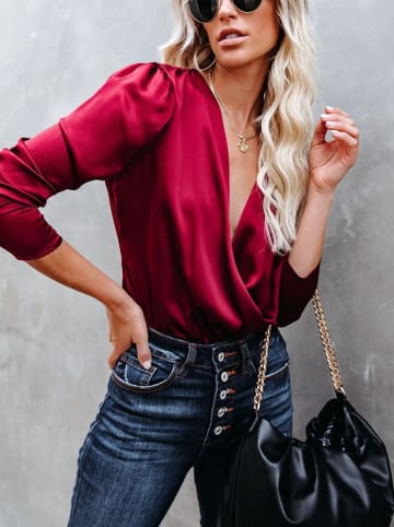 Bluse in Rot