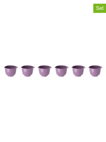 6er-Set: Mini-Rührschüsseln "Margrethe" in Lila - 25 ml