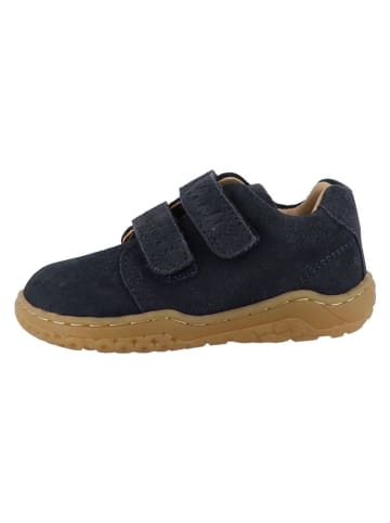 Leren barefootschoenen "Sibo" donkerblauw