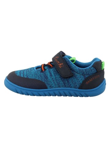 Leren loopleer-barefootschoenen "Bilo" donkerblauw