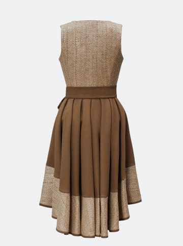 Dirndl "Almuth" in Taupe