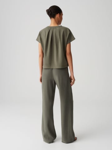Koszulka "Ganne" w kolorze khaki