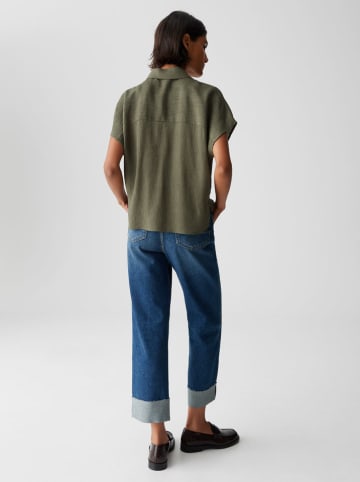 Bluse "Fasinga" in Khaki