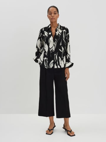 Blouse "Zerlian" zwart/wit
