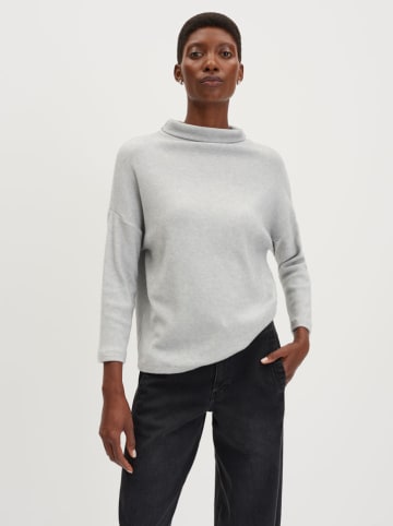 Longsleeve "Kesofta" lichtgrijs