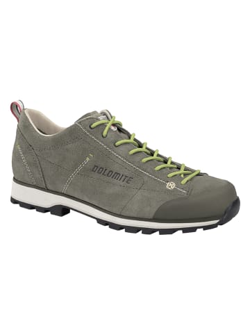 Skórzane buty trekkingowe "54 Low" w kolorze zielonym