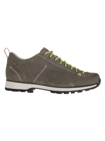 Skórzane buty trekkingowe "54 Low" w kolorze zielonym
