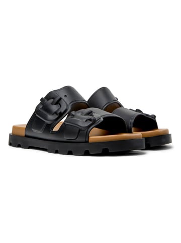 Slippers "Brutus" zwart