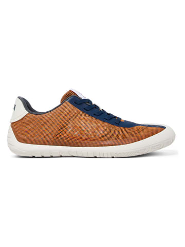 Sneakers "By Ineos" in Hellbraun/ Dunkelblau