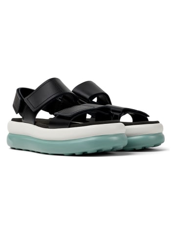 Leder-Sandaletten "Pelotas Flota" in Schwarz