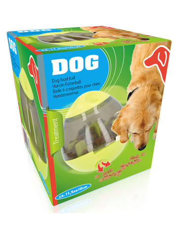 Hunde-Futterball in Grün - Ø 10 cm