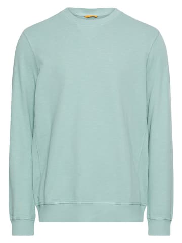 Sweatshirt in Türkis