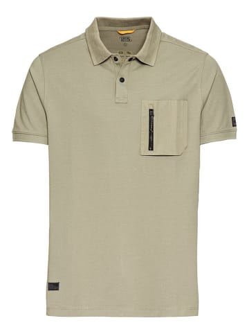 Functioneel poloshirt beige