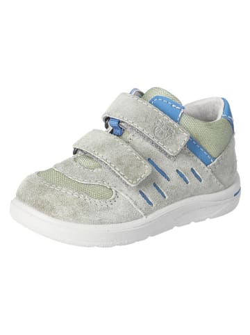 Leren sneakers "Nuro" kaki
