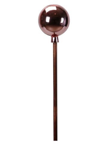 Gartenstecker ''Kugel'' in Rosa - (H)25 x Ø 20 cm