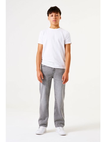 Spijkerbroek "Ilyano" - straight fit - grijs