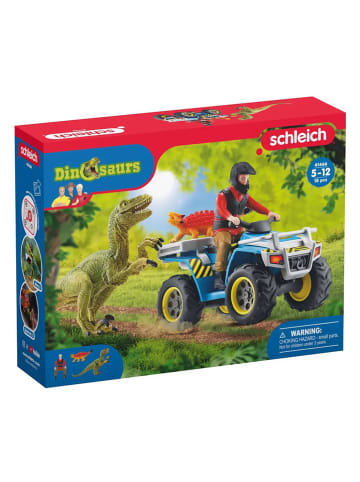 Zestaw "Escape from velociraptor on quad bike" do zabawy - 5+