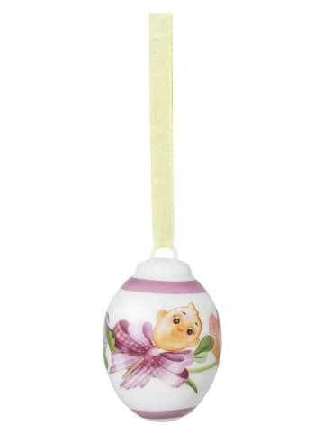 Zawieszka dekoracyjna "Easter chick" ze wzorem - wys. 5 x Ø 3,5 cm