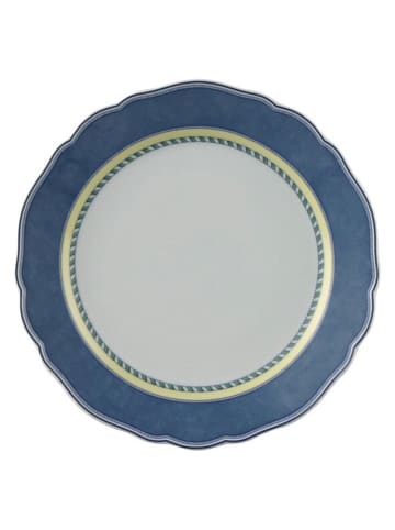 Frühstücksteller "Medley" in Blau/ Weiß - Ø 19 cm