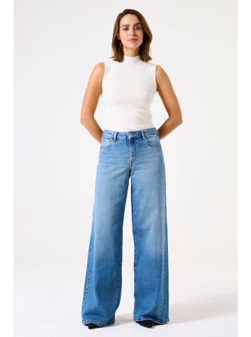 Spijkerbroek "Celia" - wide fit - blauw