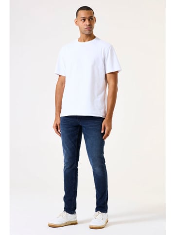 Spijkerbroek "Savio" - slim fit - donkerblauw