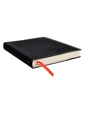 Tagesplaner ''2026 - Black Edition'' in Schwarz - (B)18 x (H)23 cm
