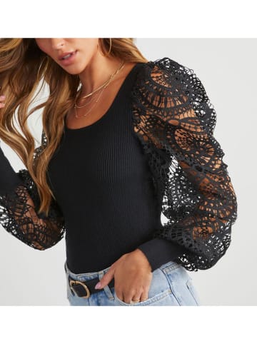 Blouse zwart