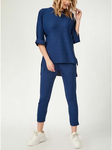 2-delige outfit donkerblauw