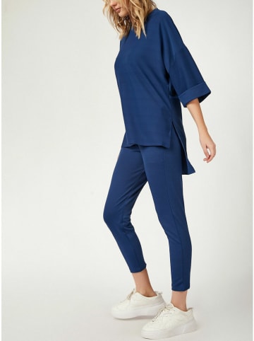 2-delige outfit donkerblauw