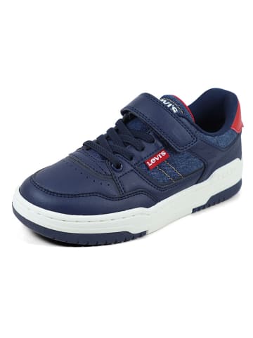 Sneakers in Dunkelblau/ Rot