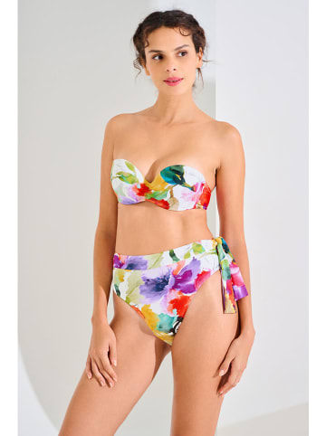Biustonosz bikini ze wzorem