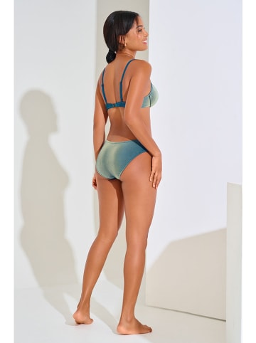 Figi bikini w kolorze morskim