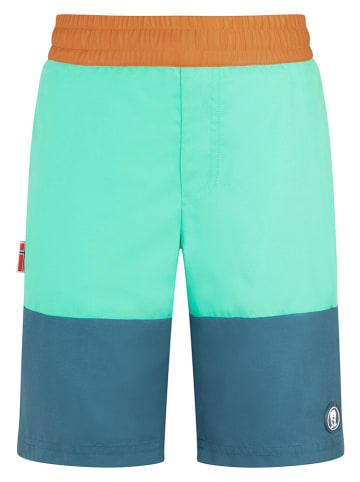 Badeshorts "Kroksand" in Türkis