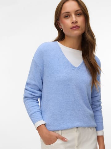 Sweter w kolorze błękitnym