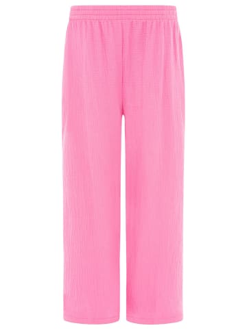 Mousseline broek roze
