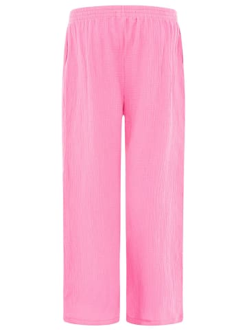 Mousseline broek roze