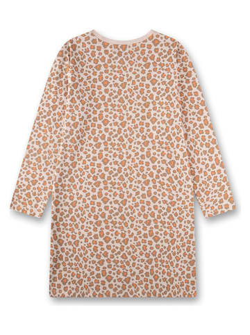 Nachthemd in Creme/ Bunt