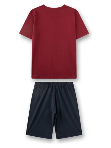Pyjama rood/donkerblauw