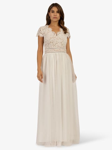 Kleid in Creme