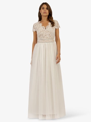 Kleid in Creme