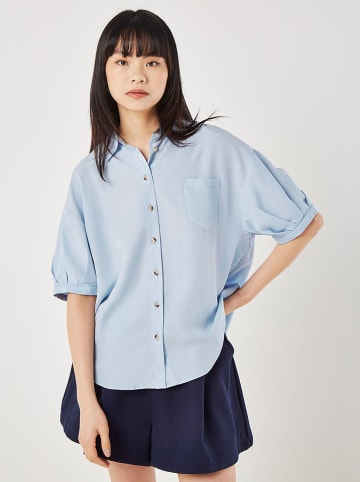 Blouse lichtblauw